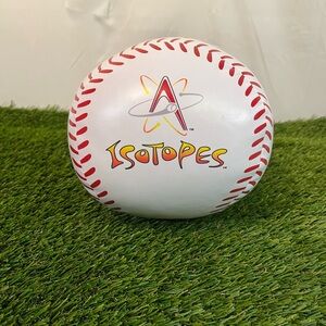 Albuquerque Isotopes MiLB Jumbo Plush Baseball GVILAW Giveaway Item
